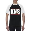 Gildan Premium Cotton Raglan Tee Thumbnail