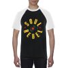 Gildan Premium Cotton Raglan Tee Thumbnail