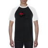 Gildan Premium Cotton Raglan Tee Thumbnail