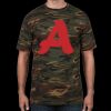 Anvil Midweight Adult Camouflage T-Shirt Thumbnail