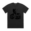 Mens Heavy Faded Oversized Tee (same day) Thumbnail